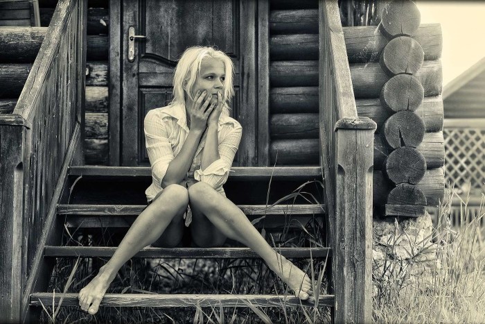 Ero photo shoot in the village
