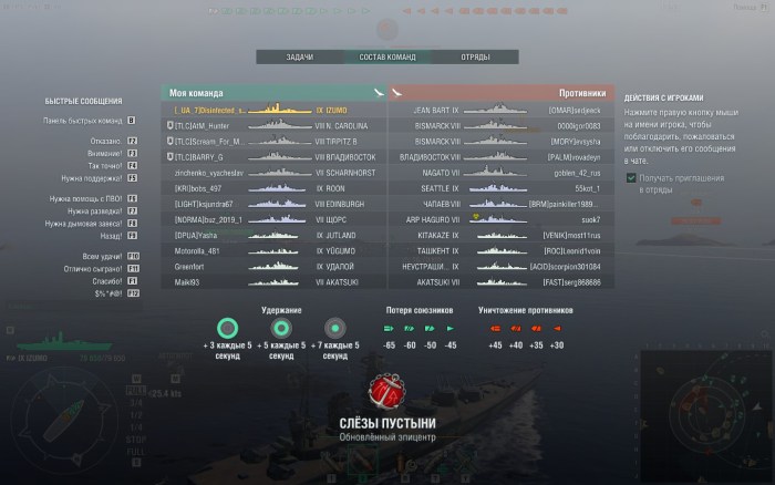 World of Warships Game Cards