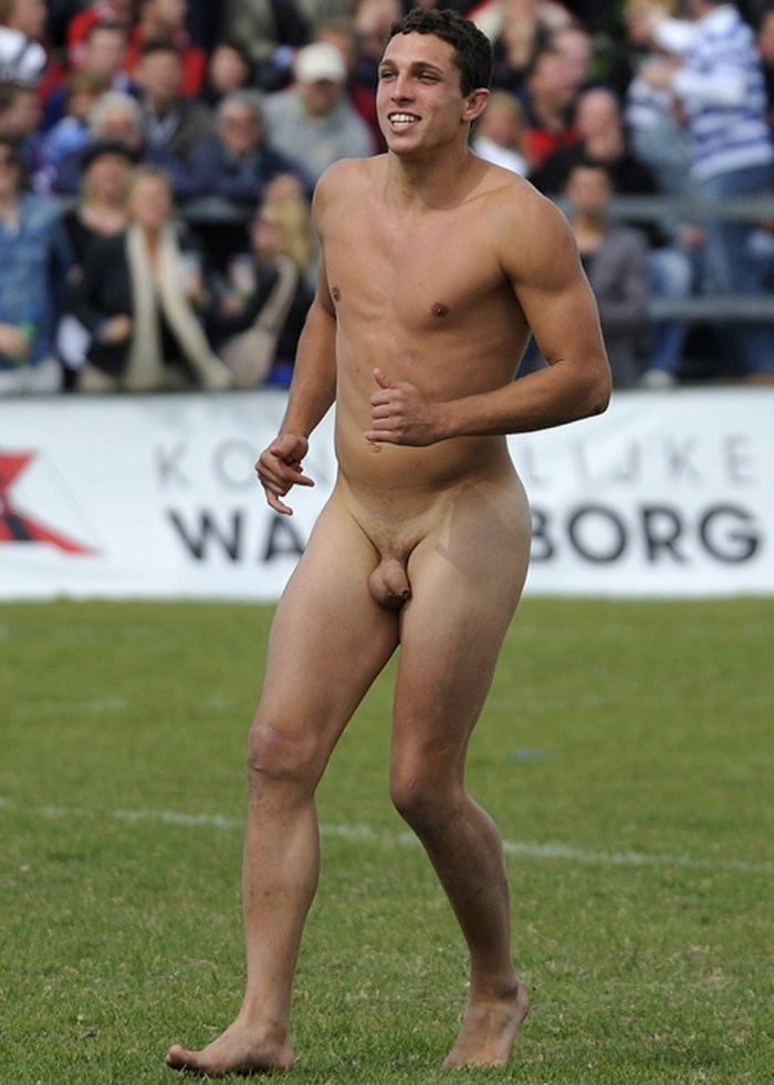 Naked men without panties