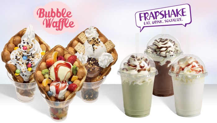 Ice cream of Babble Waffle