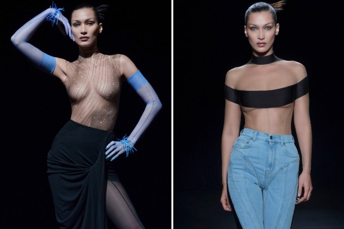 Bella Hadid Topless
