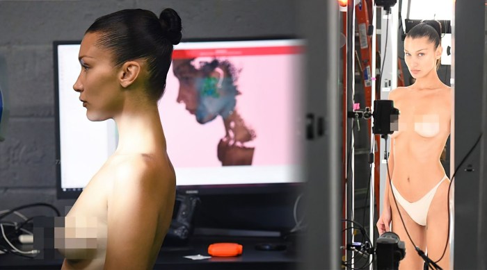 Bella Hadid highlighted 18 +naked