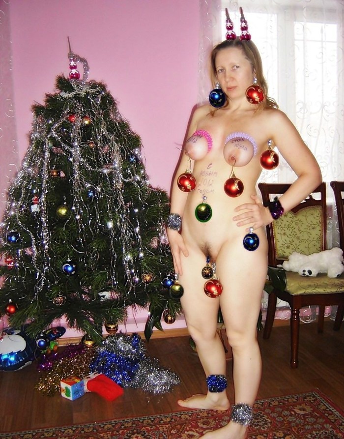 New Year's naked women