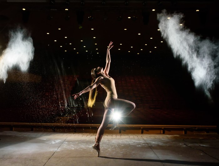 Dancers on stage