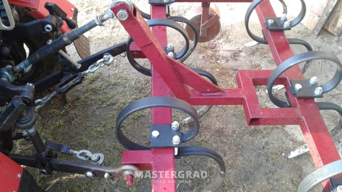 Cultivator for MTZ 132N mini -vector