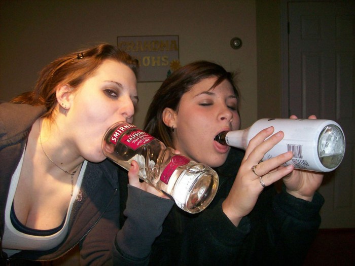 Drunk girls homemade