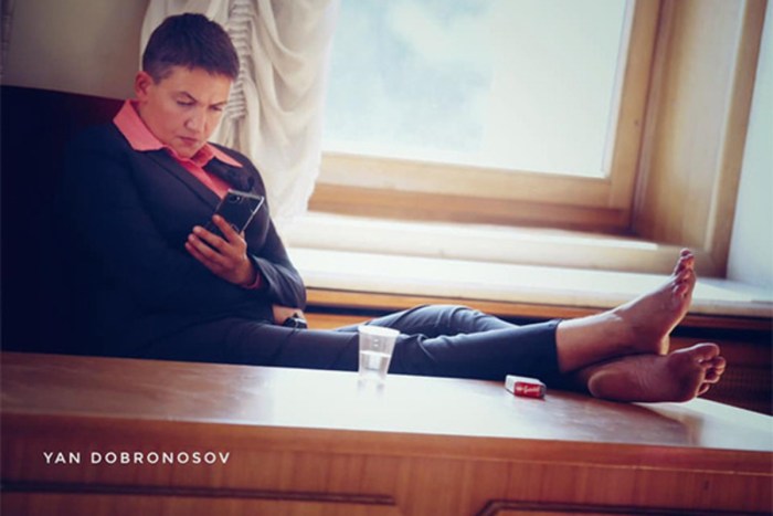 Nadezhda Viktorovna Savchenko legs