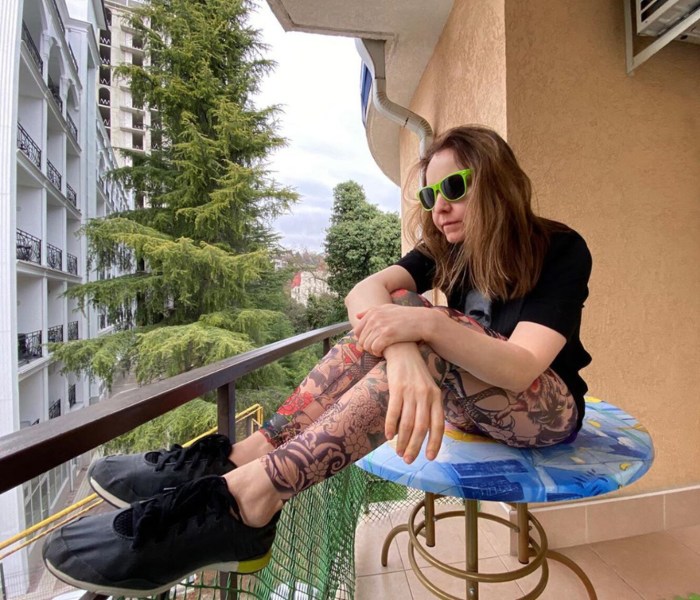 Valentina Rubtsova tattoo
