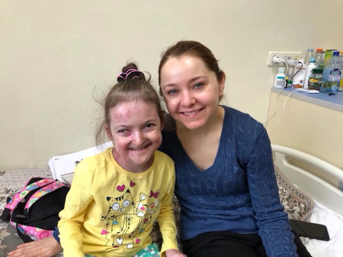The daughter of Valentina Rubtsova