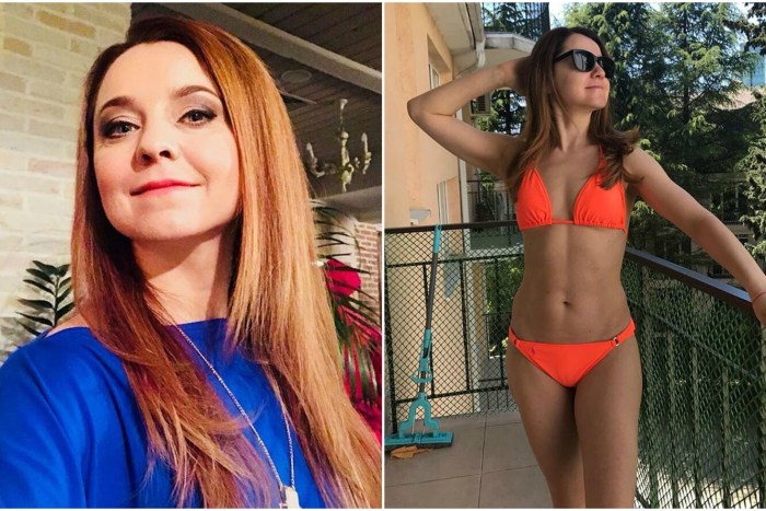 Valentina Rubtsova in a swimsuit