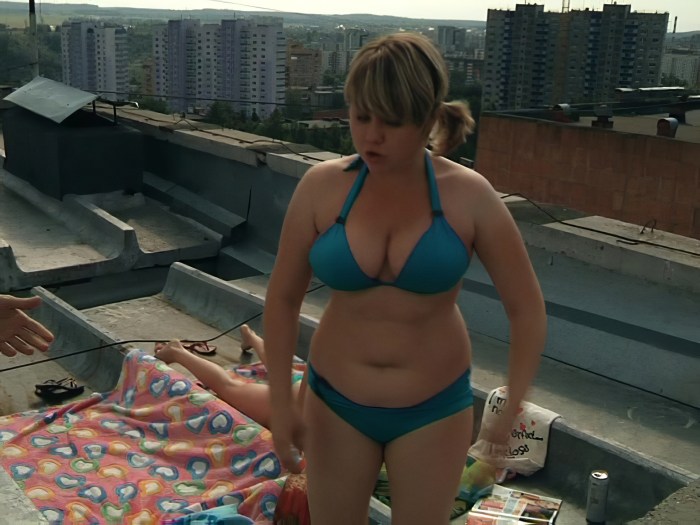 Valentina Mazunina in underwear
