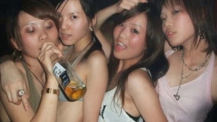 Girl at the bar