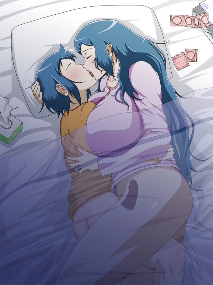 Iori Rinko and Son kiss