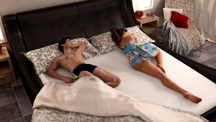 In bed with Victoria