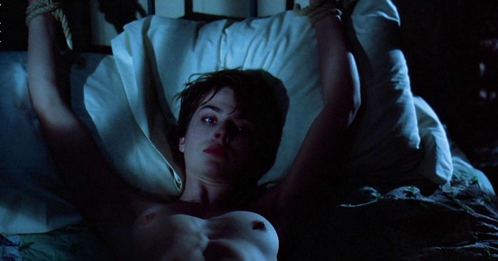 Erotic scenes in horror films