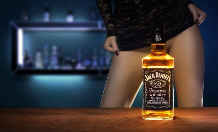 Scotch whiskey Jack Daniels