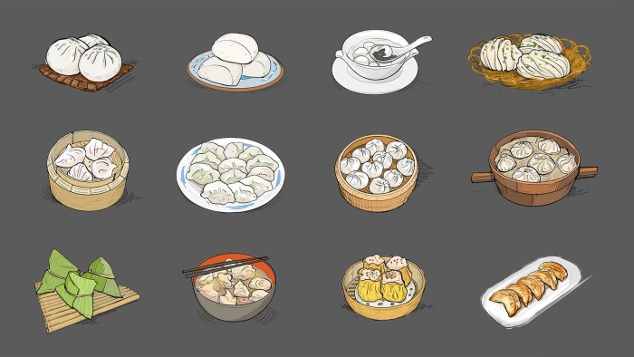 Dumplings illustration