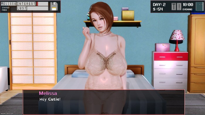 Erotic game Babysitter