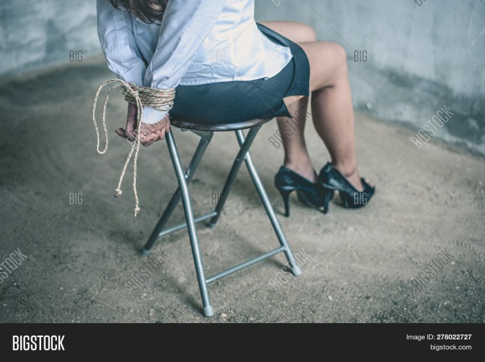 Young blonde BDSM