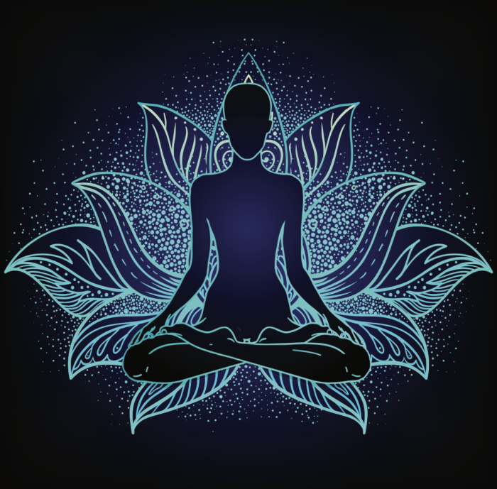 Buddha chakra mandala