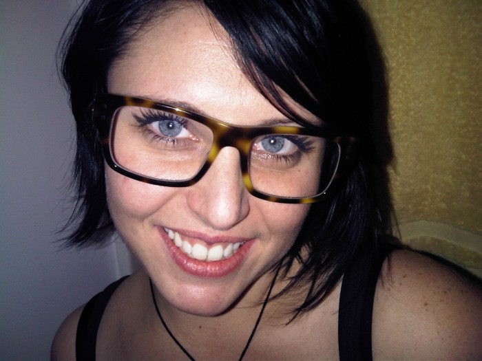 Girl in glasses