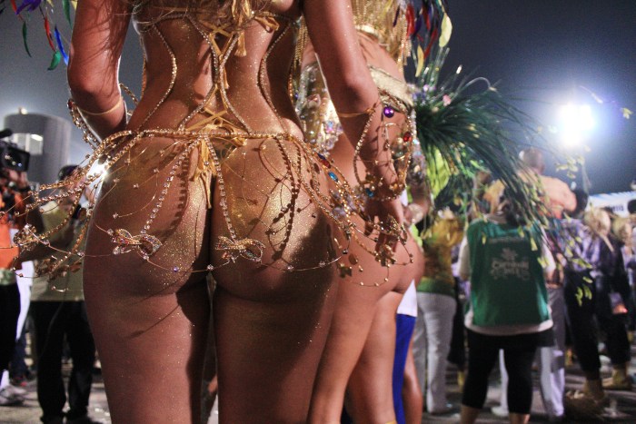 Orgy on the Brazilian carnival