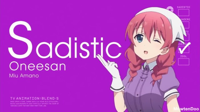 Anime Blend S Miu Amano