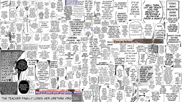 Manga Akhegao Collage Yaoi