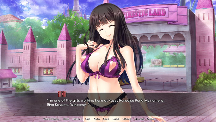 Visual novel Aisu Paradise