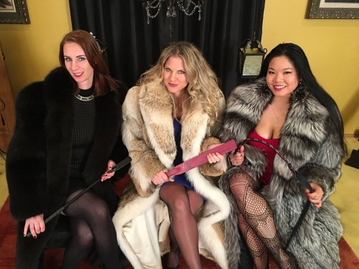 Fur Coat Femdom