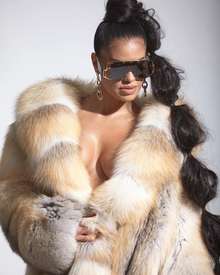 Big boobs in furs