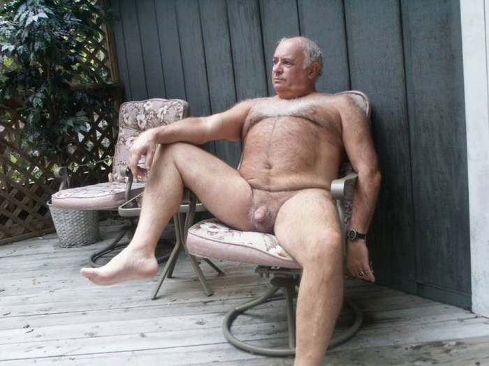 Old men without panties