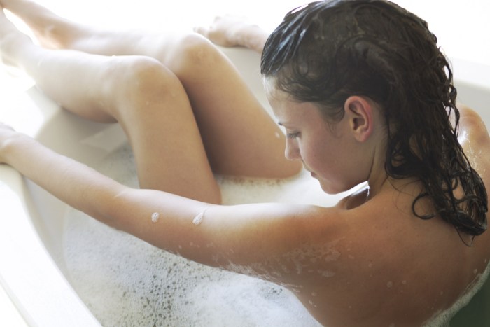 Girl Bath Time 13