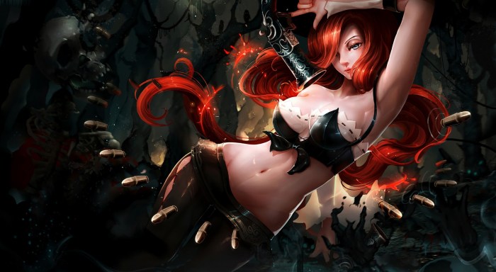 Claire Redfield in underwear remake