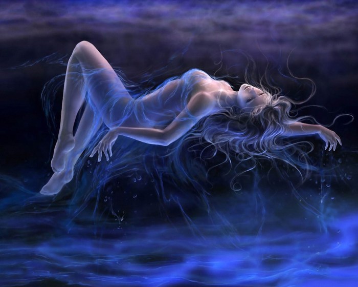 Girl Water Fantasy
