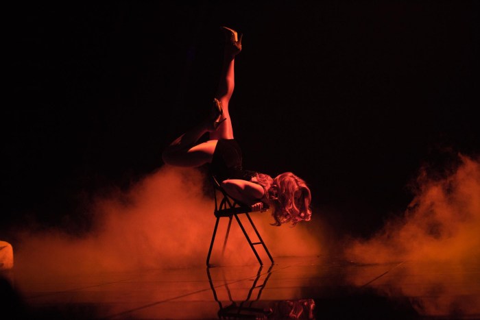 Tina Karol on stage