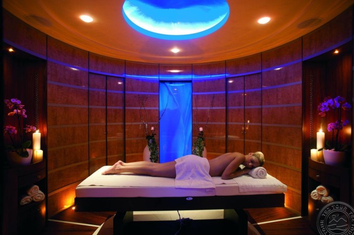 Beautiful spa salon