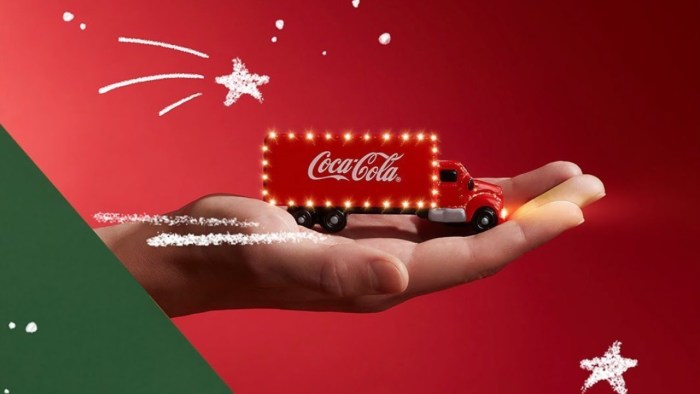 Christmas caravan Coca-Cola