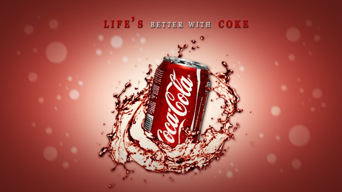 Coca Cola advertising