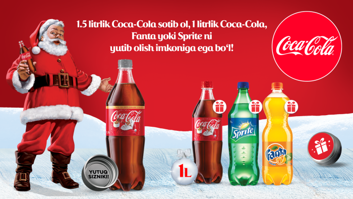 Coca Kola New Year's action