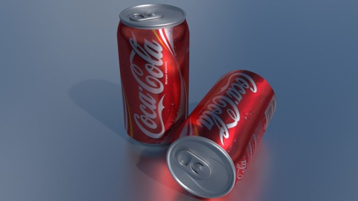 3D can of cola
