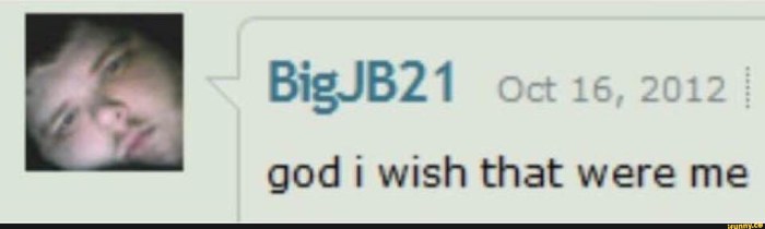 I wish that were me