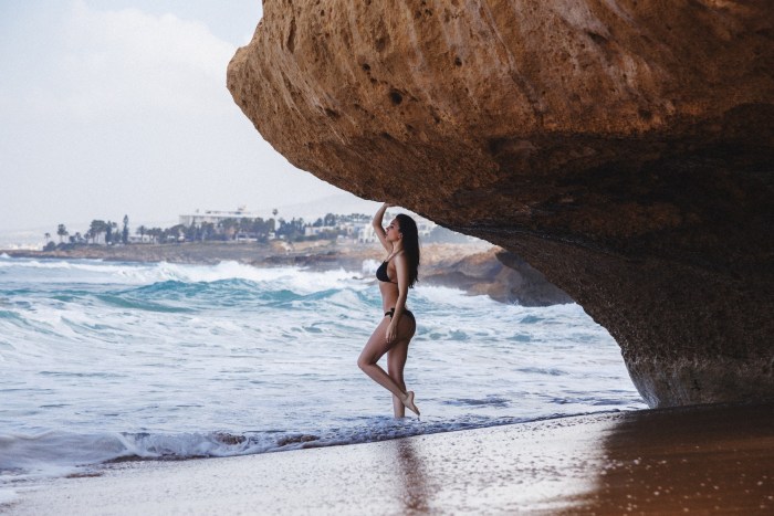 Photo shoot on the Black Sea