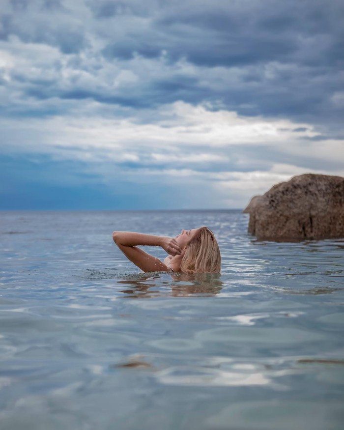 Wild beaches beautiful girls