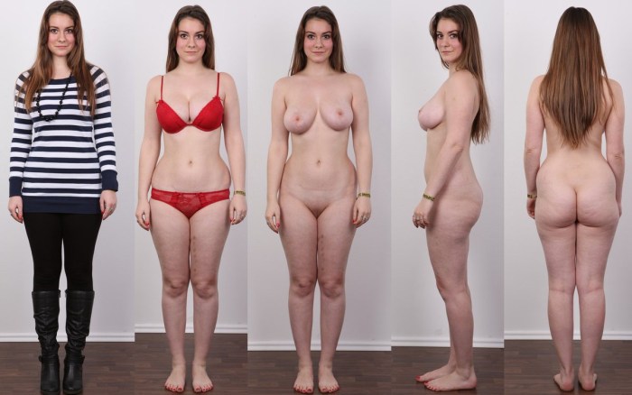 Erotic casting of adult women