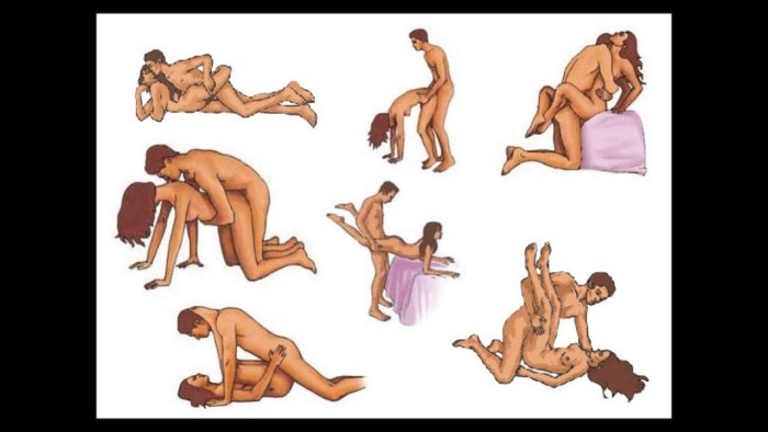 The most popular poses in bed
