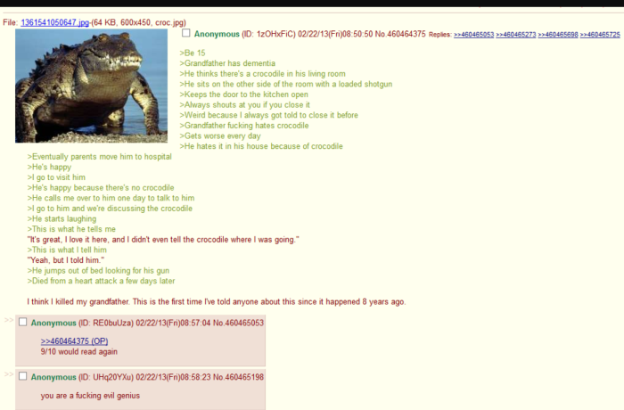 HIS Crocodile Has Got