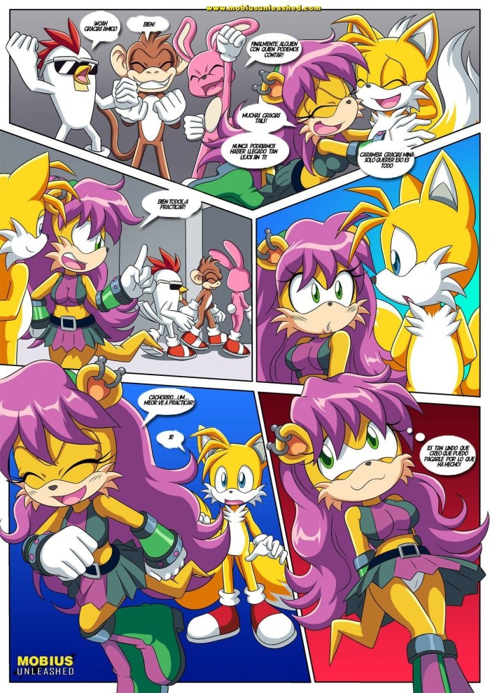 Sonic and Tales Art