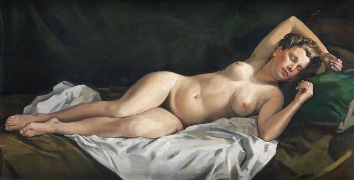 Erotic painting of France