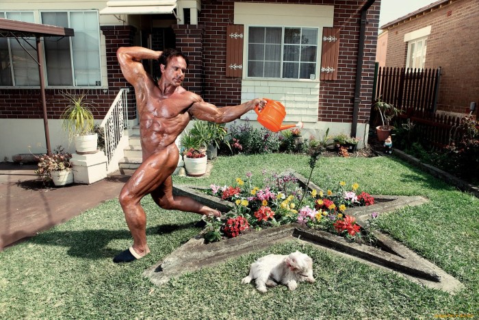 Inflated gardener